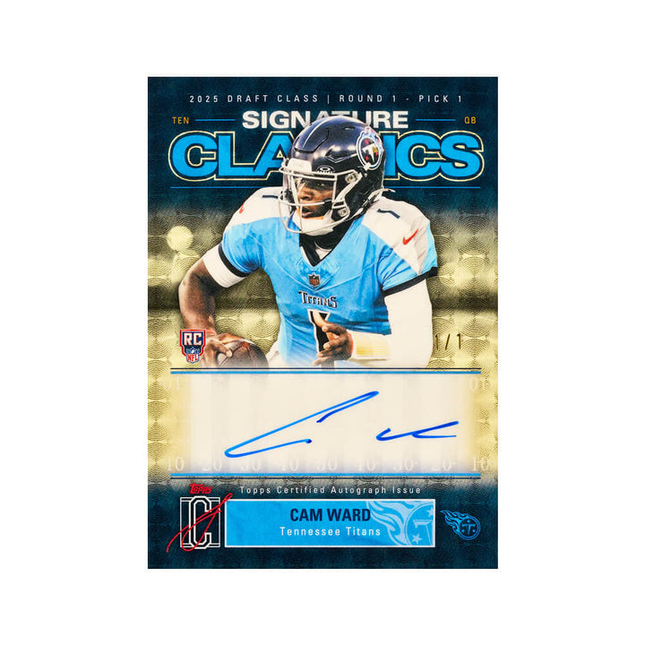 2025 Topps Signature Class Football Mega Box
