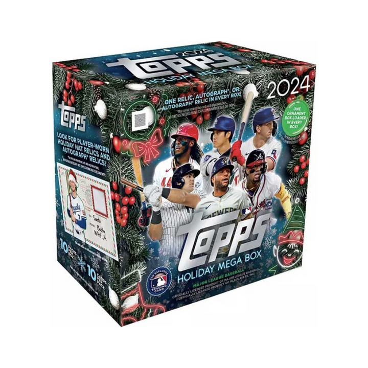 Topps Holiday Baseball 2024 Mega Box