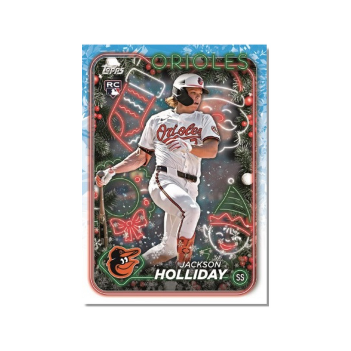 Topps Holiday Baseball 2024 Mega Box