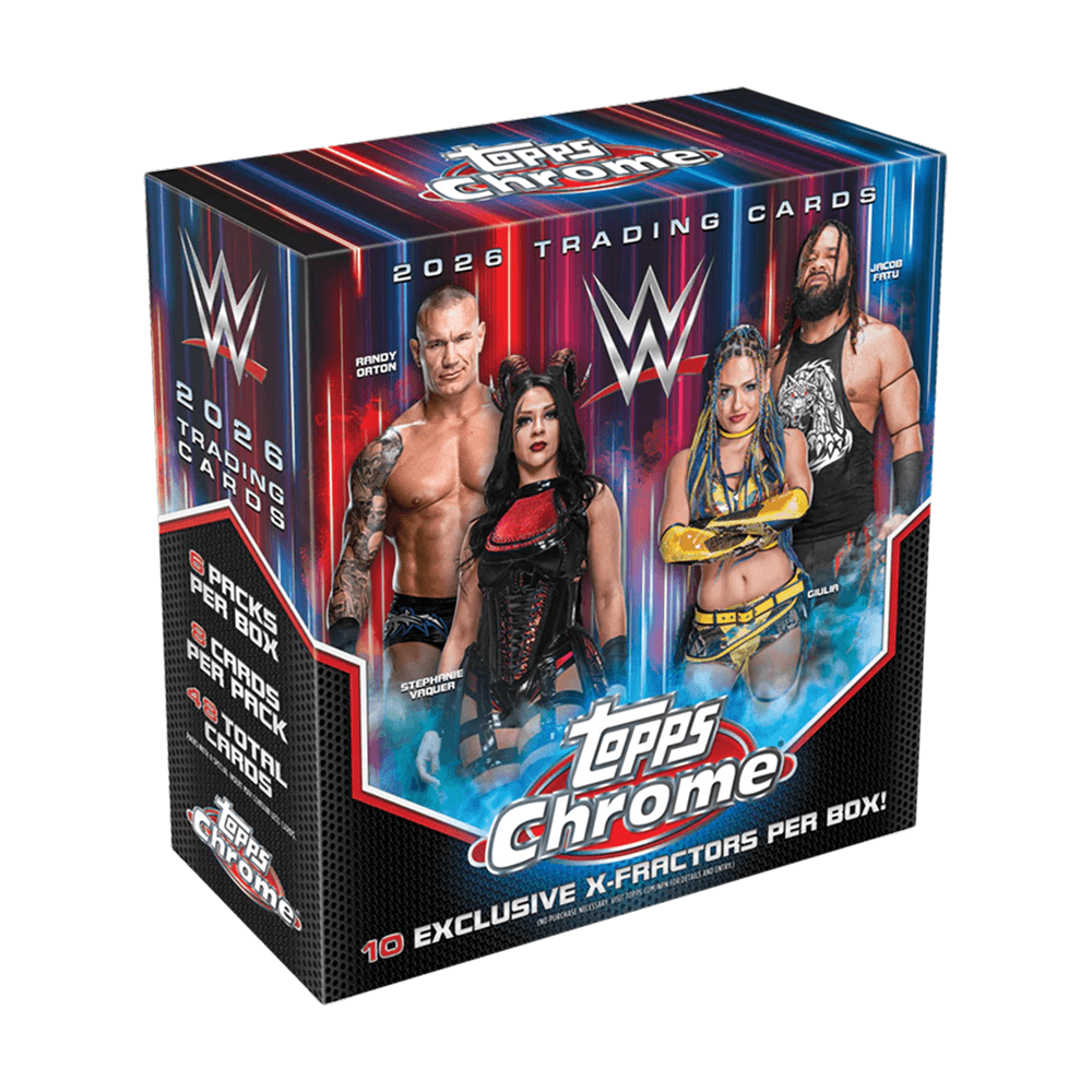 2026 Topps Chrome WWE Mega Box
