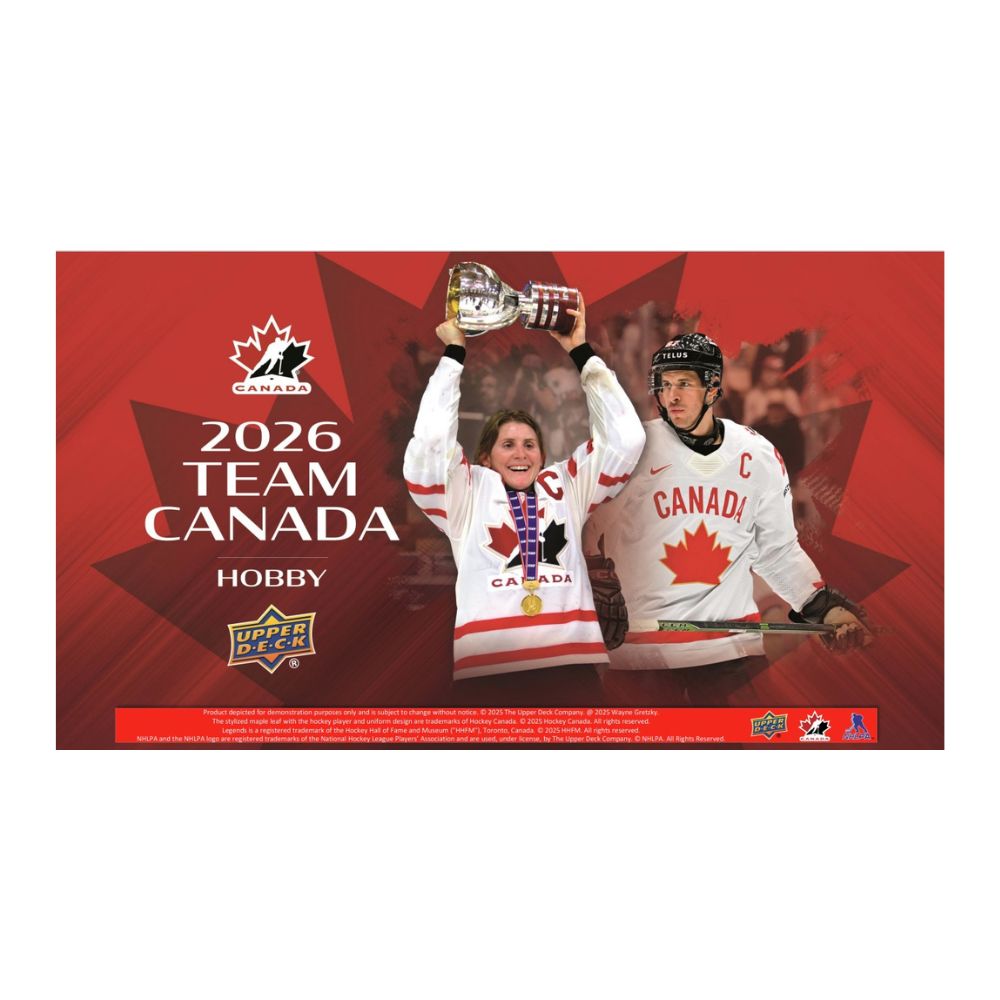 2026 Upper Deck Team Canada Hockey Hobby Box
