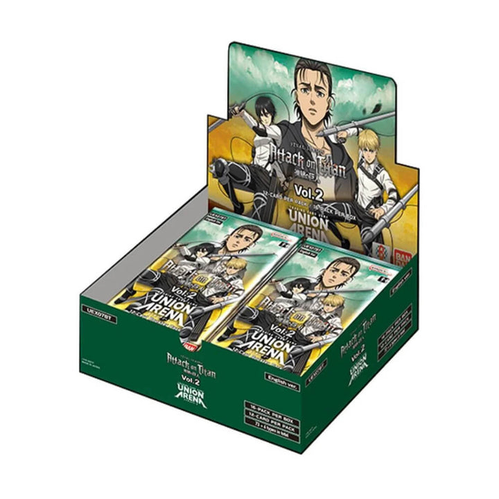 Union Arena - Attack On Titan Volume 2 - Booster Box