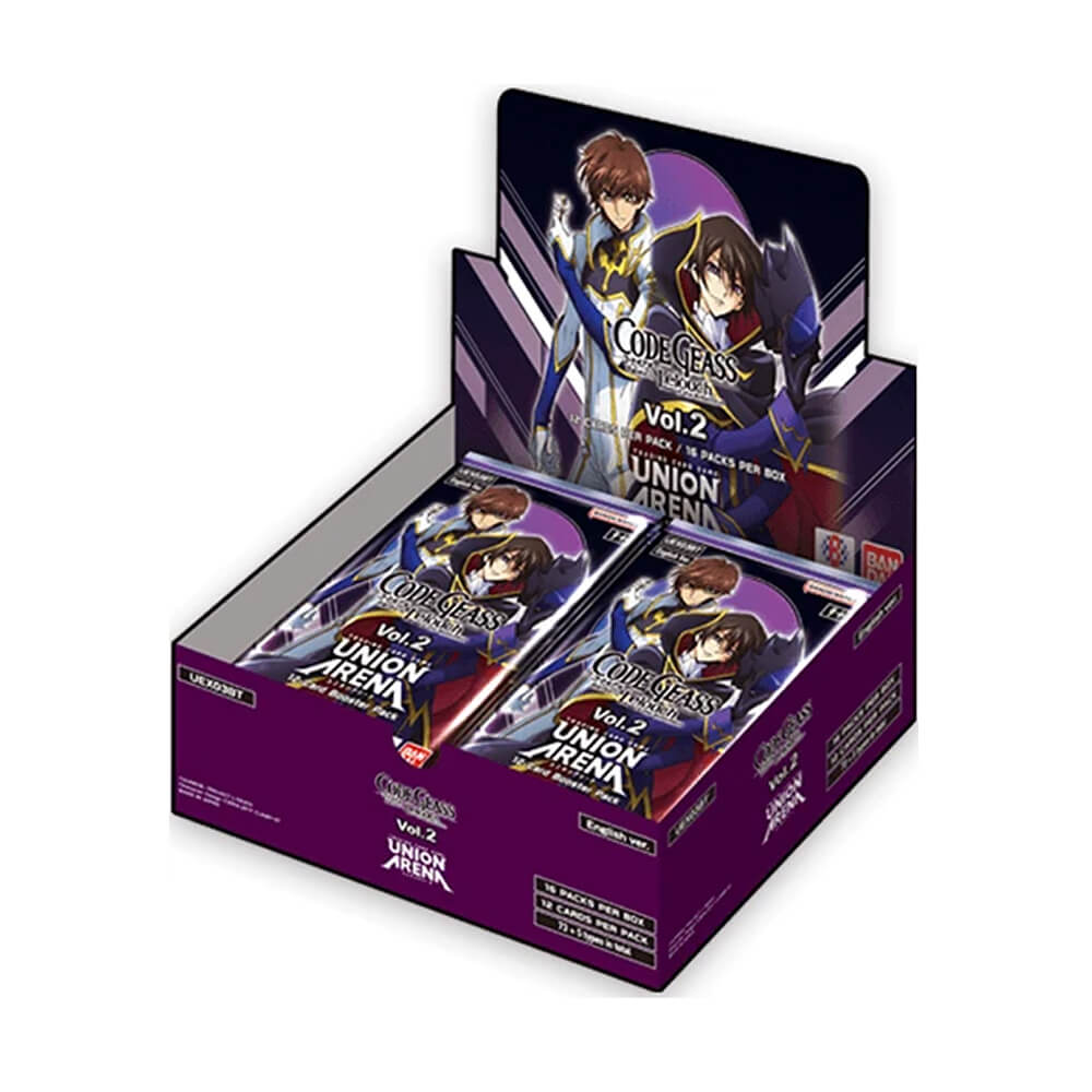 Union Arena - Code Geass: Lelouch of the Rebellion Volume 2 - Booster Box