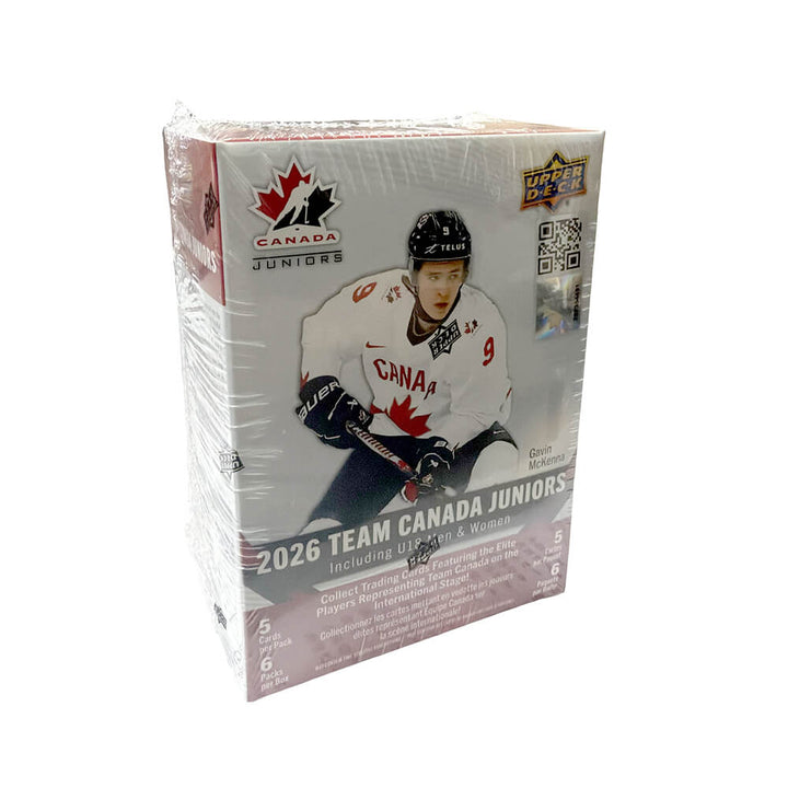 2026 Upper Deck Team Canada Juniors Hockey Blaster Box