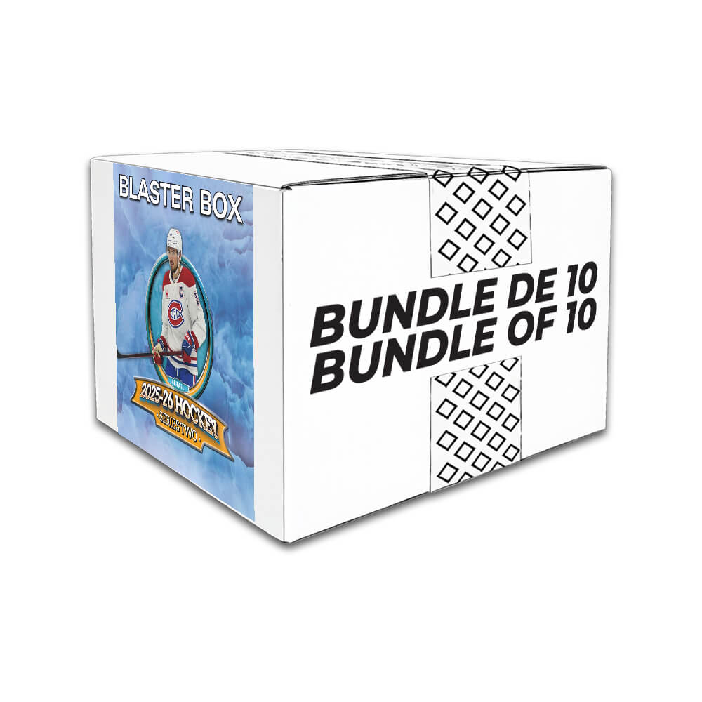 2025-26 Upper Deck Series 2 Blaster Box - Bundle de 10 boîtes