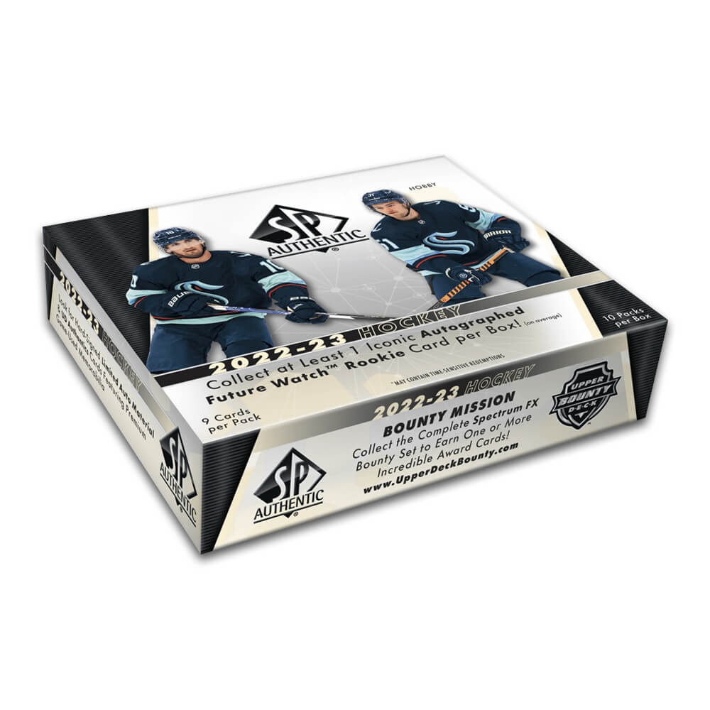 2022 23 Upper Deck SP Authentic Hockey Hobby Box R mi Card Trader