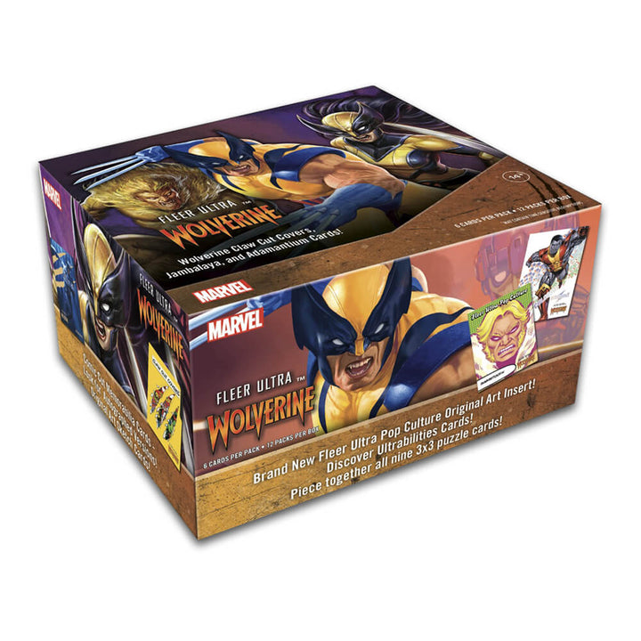 2023 Upper Deck Marvel Fleer Ultra Wolverine Hobby Box