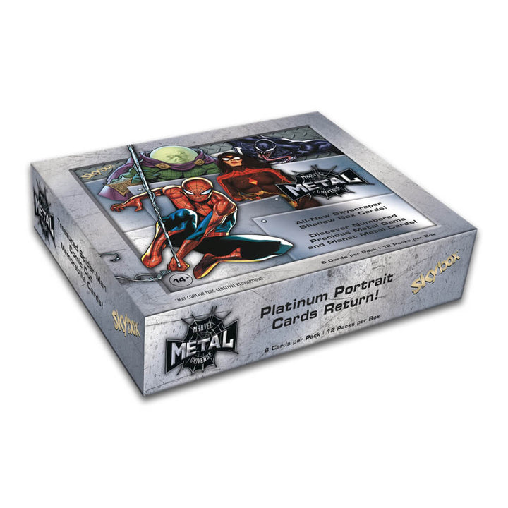 2021 Upper Deck Metal Universe Spiderman Hobby Box