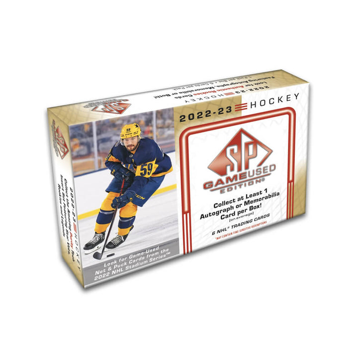 2022-23 Upper Deck SP Game Used Hockey Hobby Box