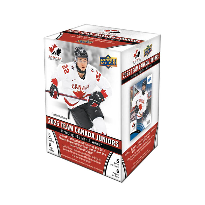 2025 Upper Deck Team Canada Juniors Hockey Blaster