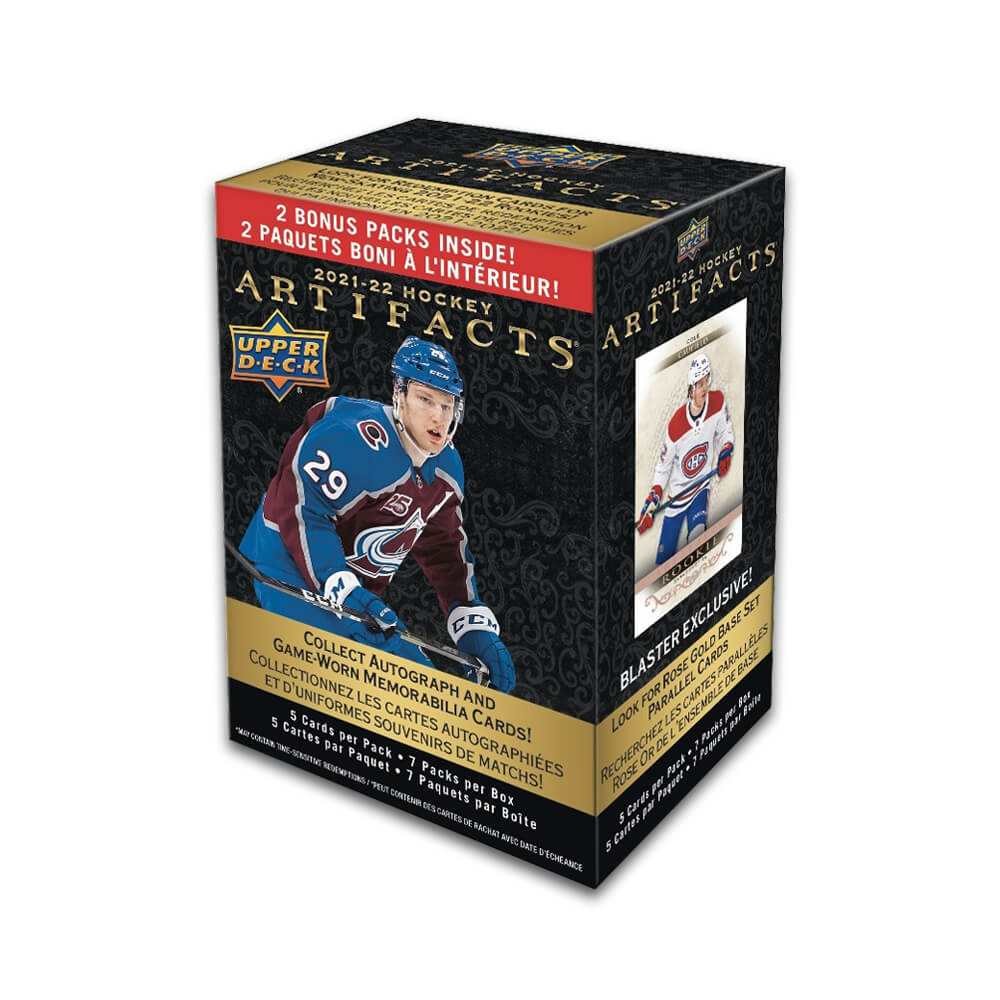 2021-22 Upper Deck Artifacts Hockey Blaster Box
