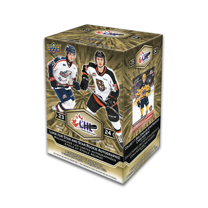 2023-24 Upper Deck CHL Hockey Blaster Box