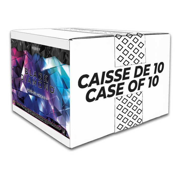 2025-26 Upper Deck Black Diamond Hobby Box - Caisse Scellée de 10 boîtes