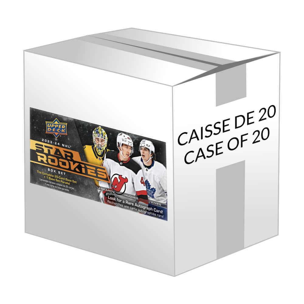 Précommande 2023-24 Upper Deck Star Rookies Hockey Box Set