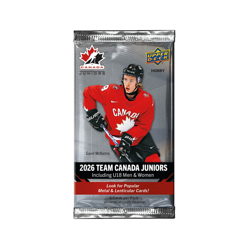 2026 Upper Deck Team Canada Juniors Hockey Hobby Box