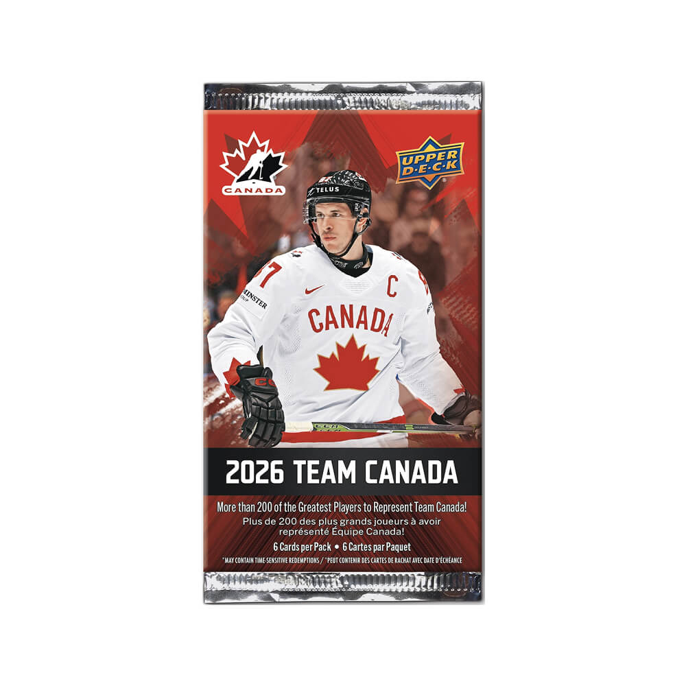 2026 Upper Deck Team Canada Hockey Blaster Box