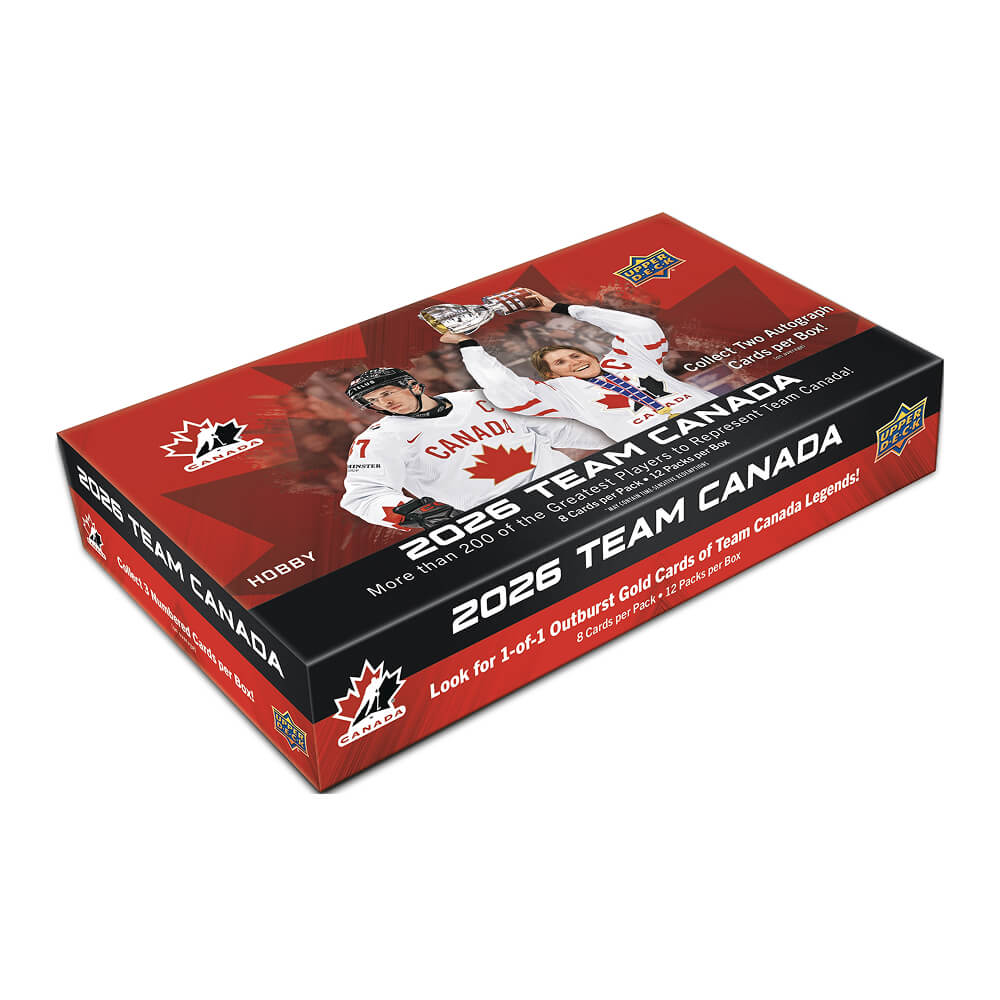 2026 Upper Deck Team Canada Hockey Hobby Box