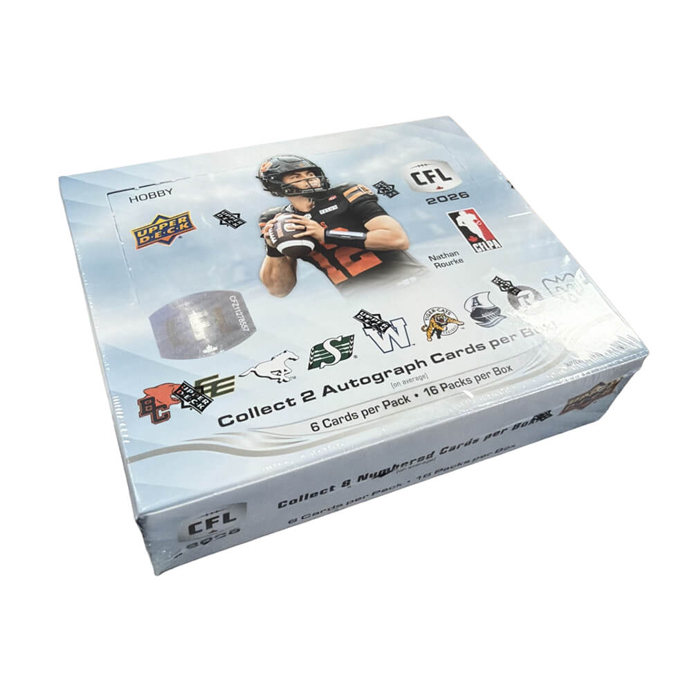 2026 Upper Deck CFL Football Hobby Box