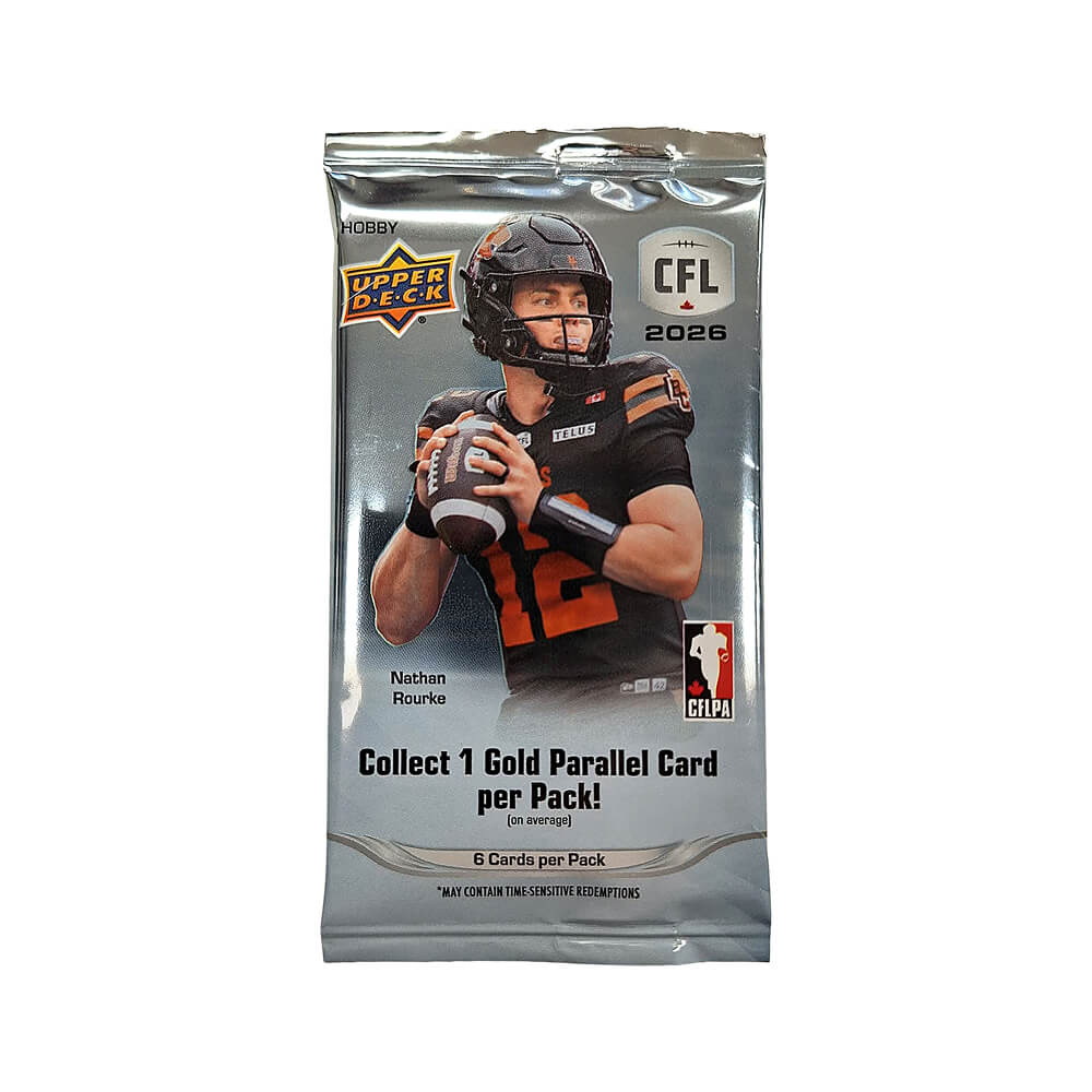 2026 Upper Deck CFL Football Hobby Box