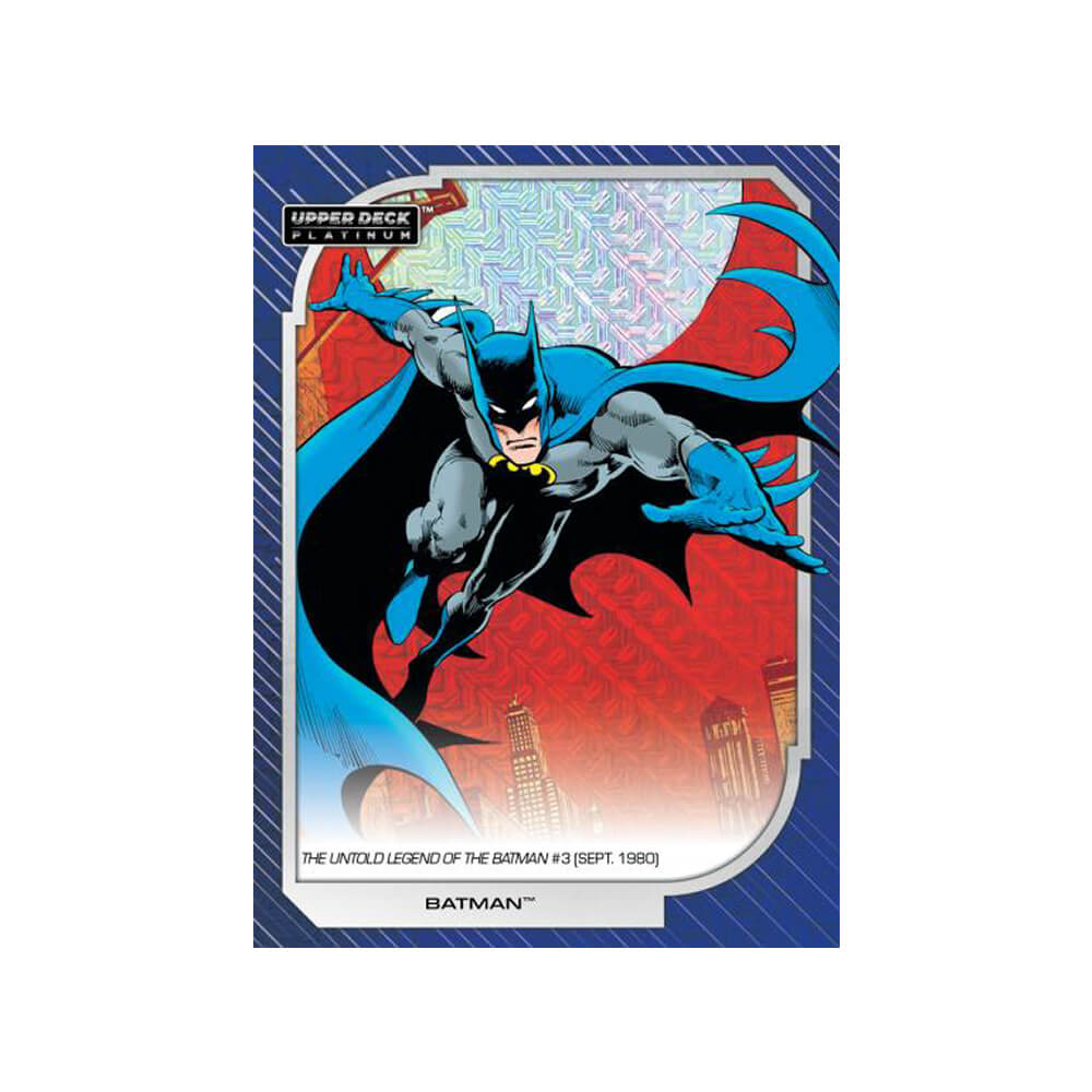 2026 Upper Deck DC Platinum Hobby Box
