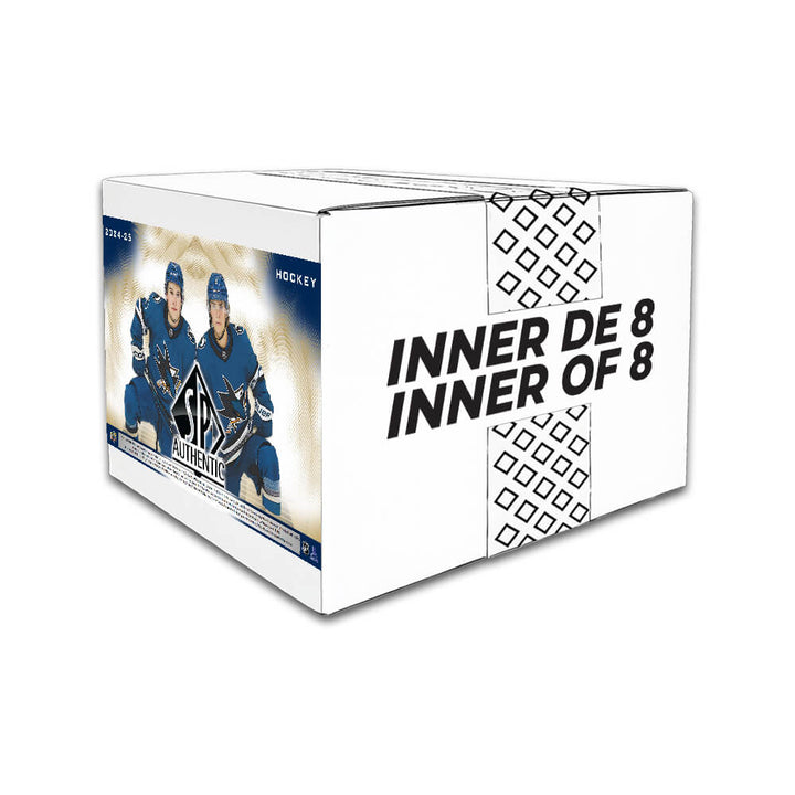 2024-25 Upper Deck SP Authentic Hockey Hobby Box - Inner de 8 boites