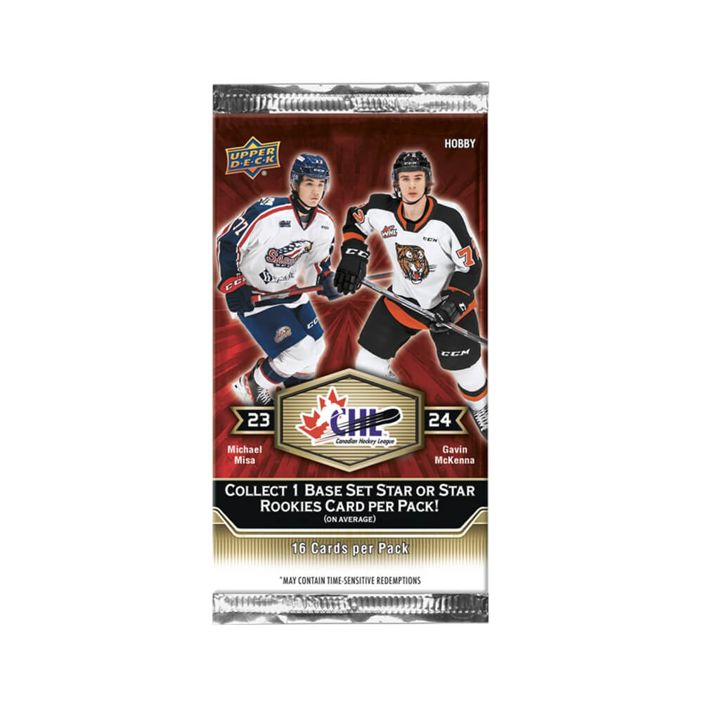 2023-24 Upper Deck CHL Hockey Hobby Box