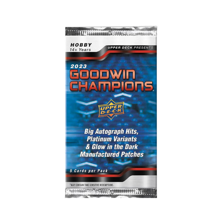 2023 Upper Deck Goodwin Champions Hobby Box