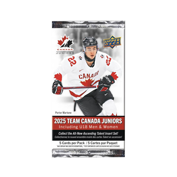 2025 Upper Deck Team Canada Juniors Hockey Blaster