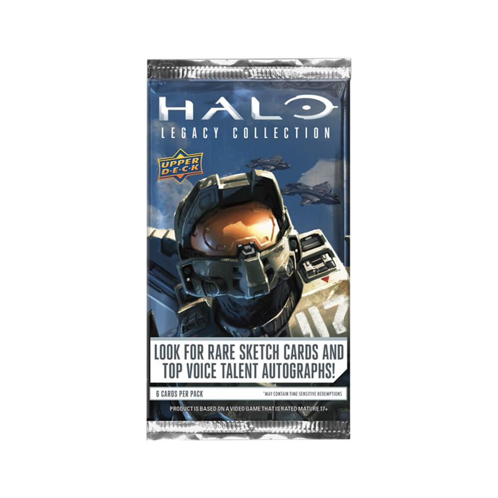 Upper Deck Halo Legacy Collection Hobby Box Upper Deck Halo Legacy Collection Hobby Box