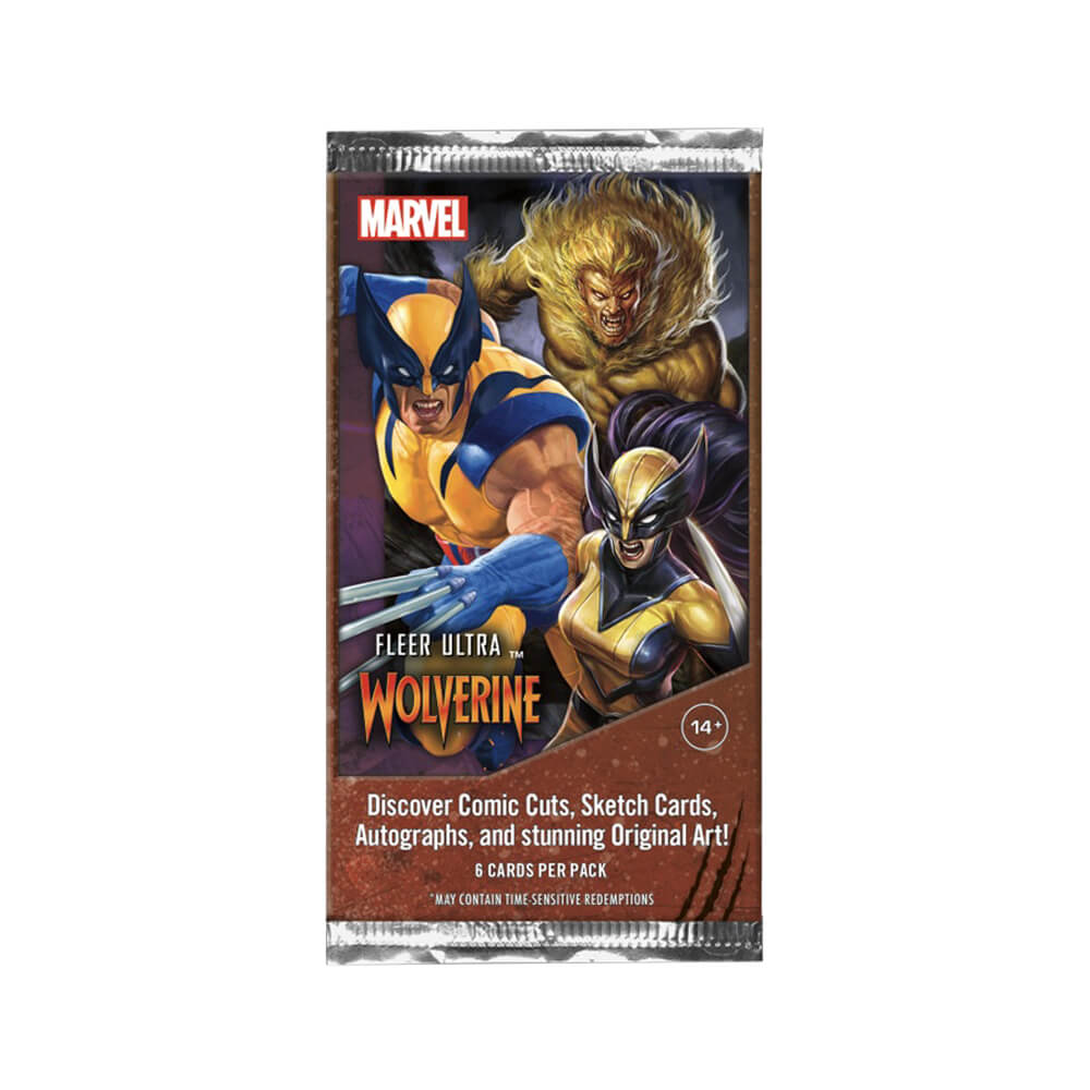 2023 Upper Deck Marvel Fleer Ultra Wolverine Hobby Box