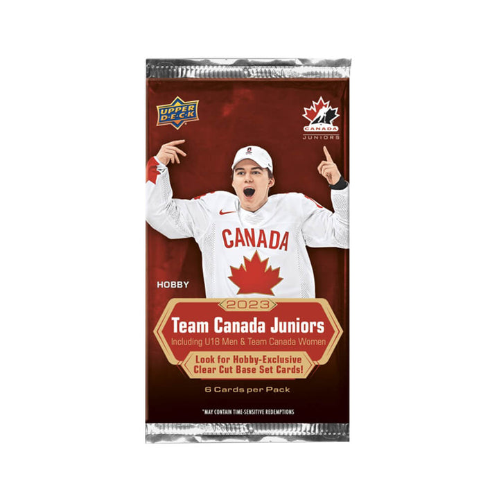 2023 Upper Deck Team Canada Juniors Hockey Hobby Box