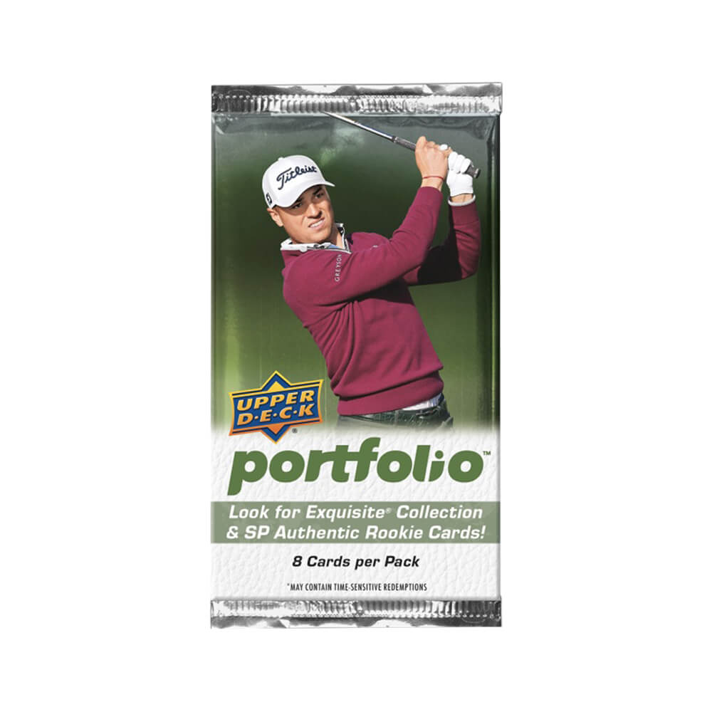 2024 Upper Deck Portfolio Golf Hobby Box