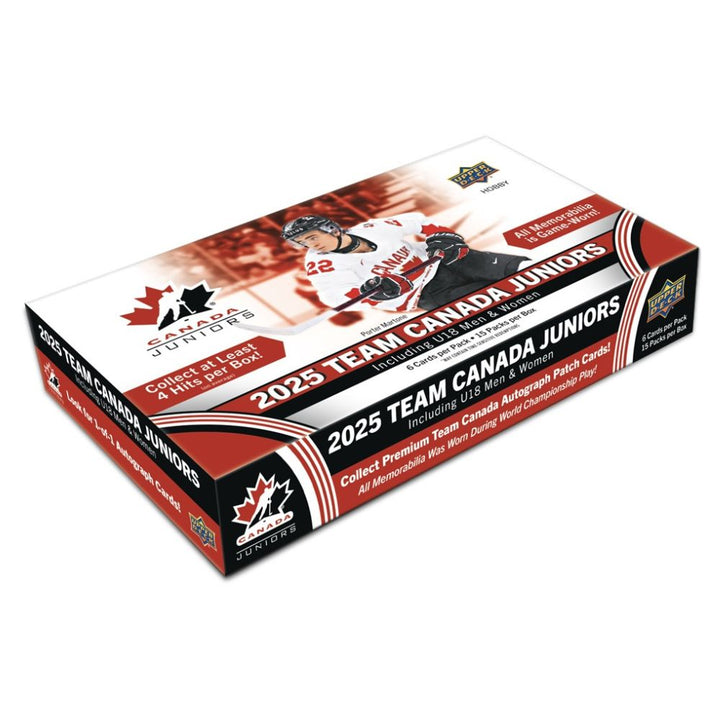 2025 Upper Deck Team Canada Juniors Hockey Hobby Box