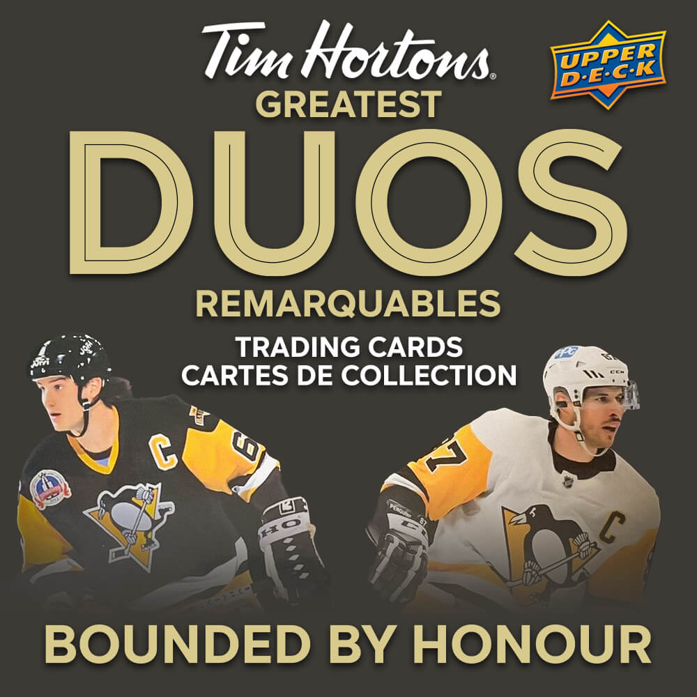 2023-24 Upper Deck Tim Hortons Greatest Duos Bounded By Honour
