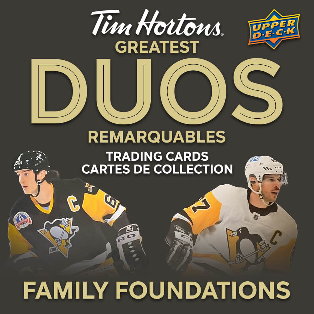 2023-24 Upper Deck Tim Hortons Greatest Duos Family Foundations