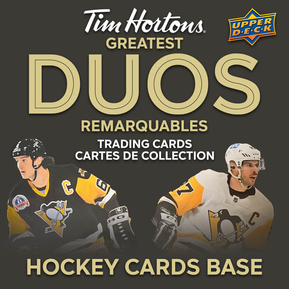 2023-24 Upper Deck Tim Hortons Greatest Duos Hockey Cards Base