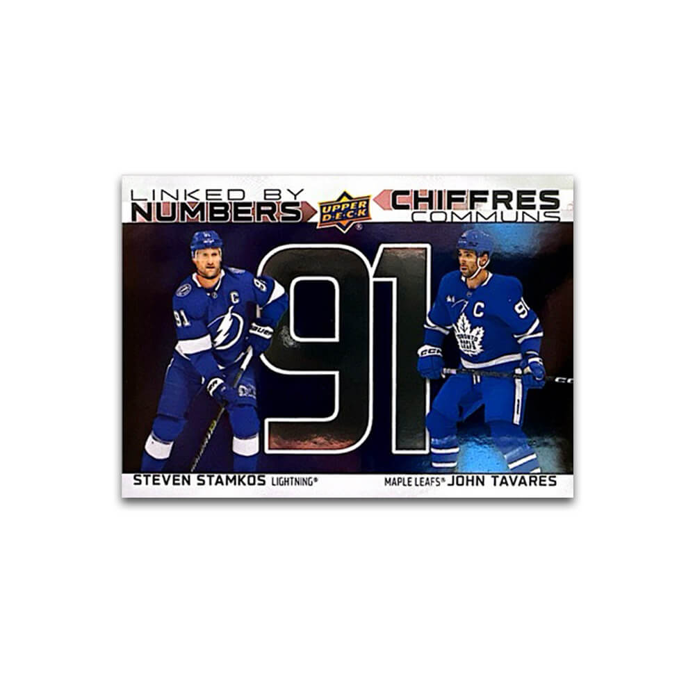 2023-24 Upper Deck Tim Hortons Greatest Duos Linked By Numbers