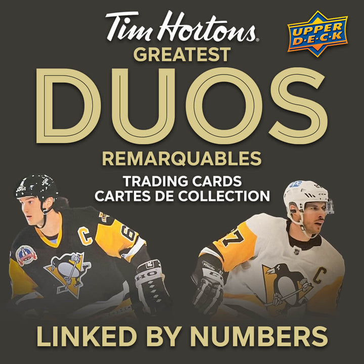 2023-24 Upper Deck Tim Hortons Greatest Duos Linked By Numbers