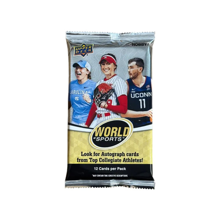2025 Upper Deck World of Sports Volume 1 Hobby Box
