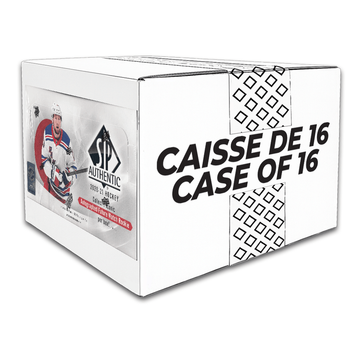 2020-21 Upper Deck SP Authentic Hockey Hobby Box