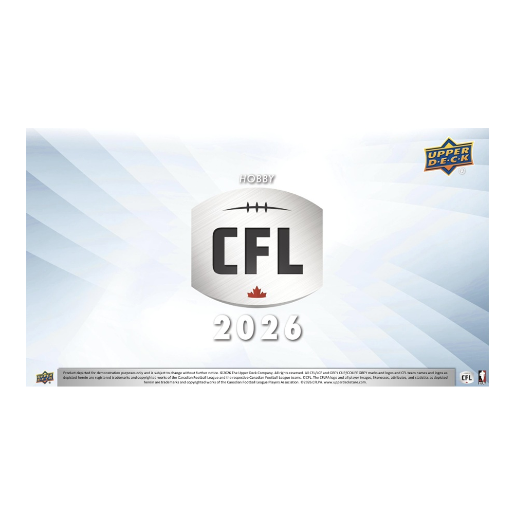 2026 Upper Deck CFL Football Hobby Box