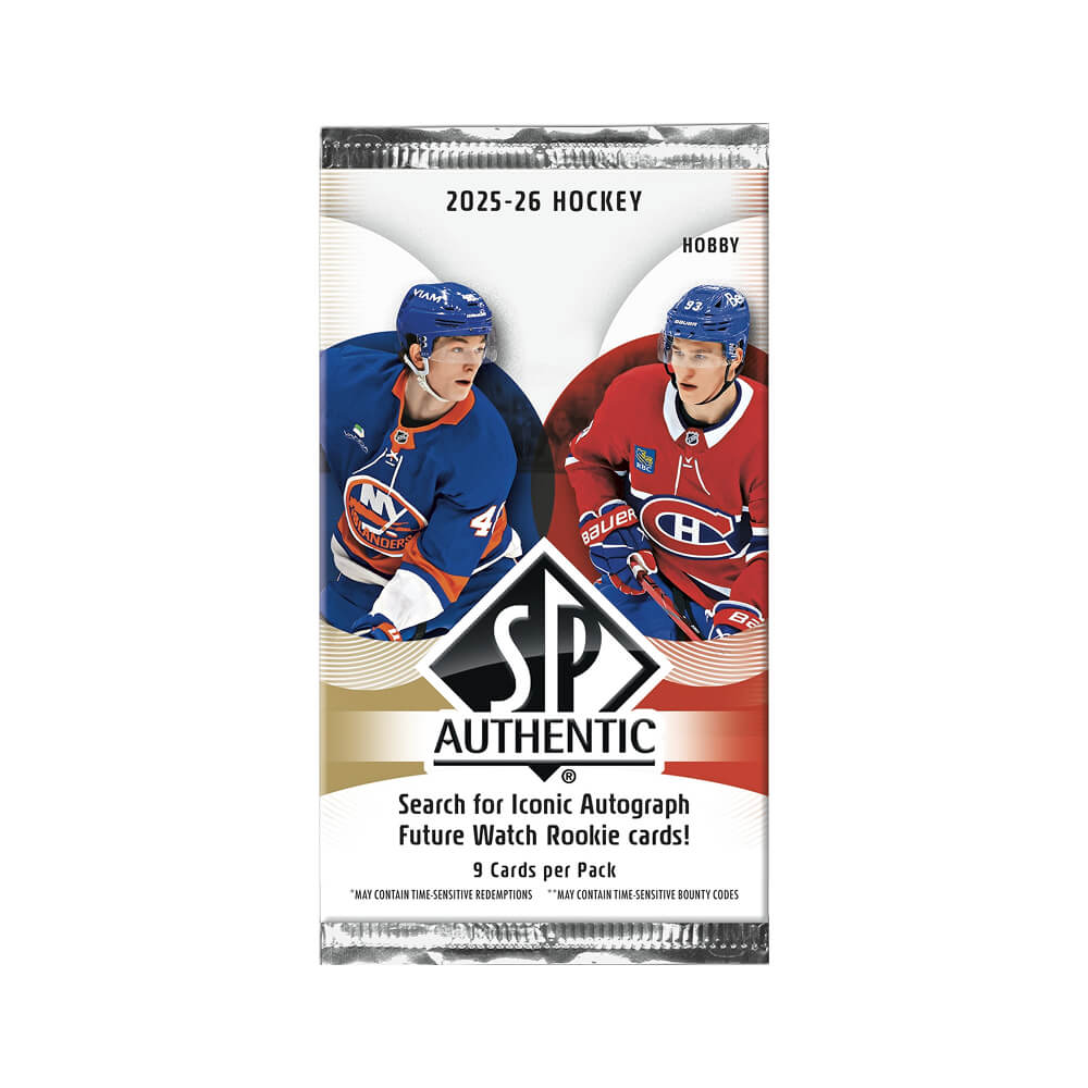 2025-26 Upper Deck SP Authentic Hockey Hobby Box