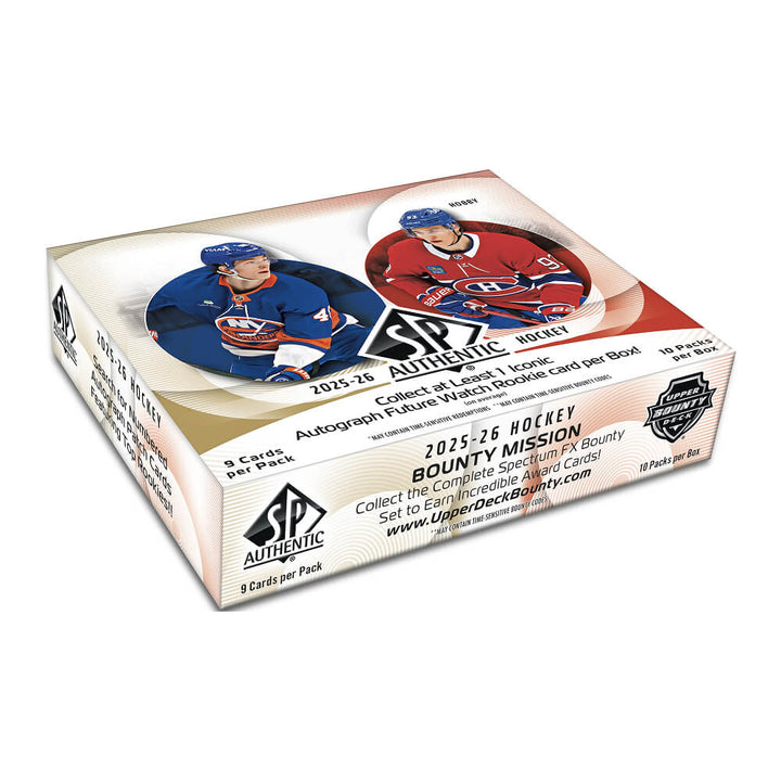 2025-26 Upper Deck SP Authentic Hockey Hobby Box