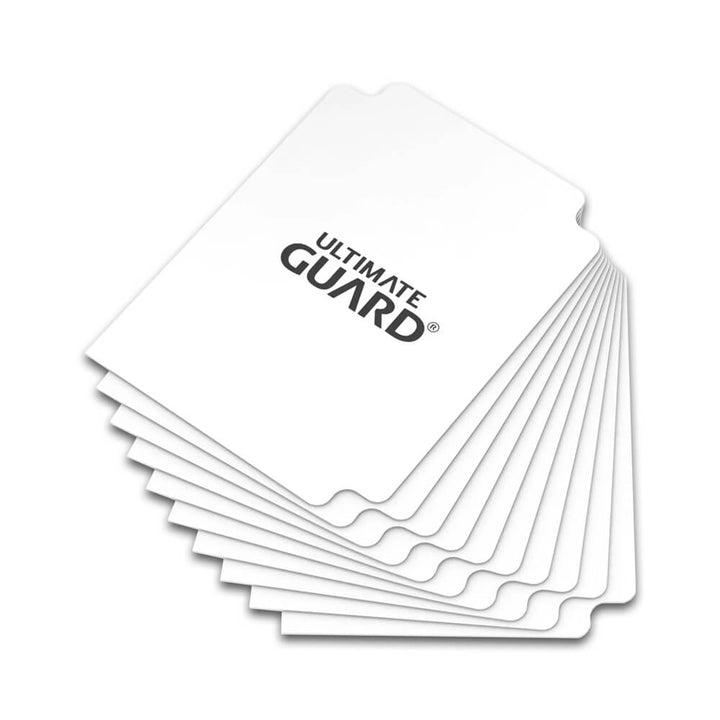 Séparateurs de cartes UG blanc (paquet de 10)