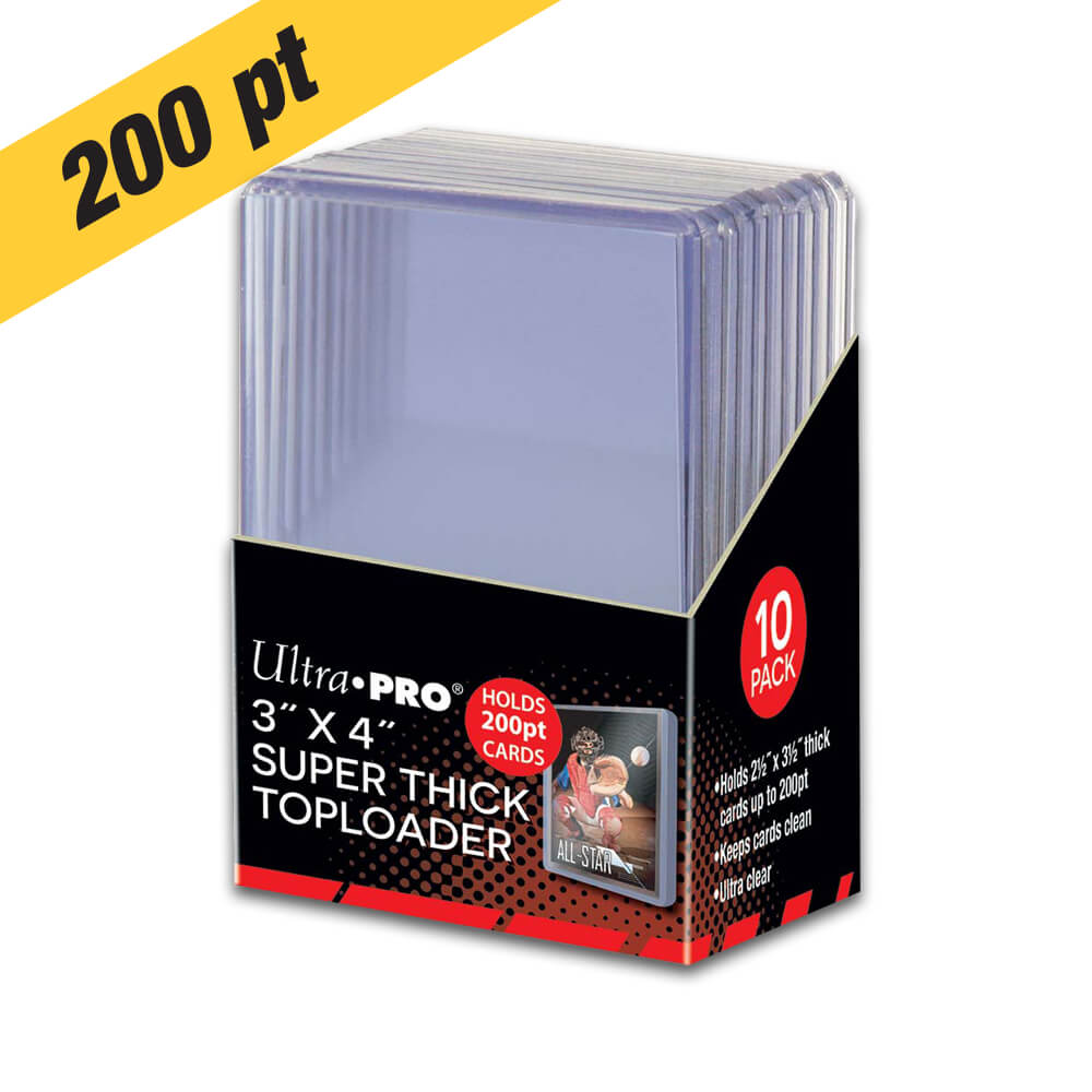 Ultra Pro Toploaders 3x4 - 200pt