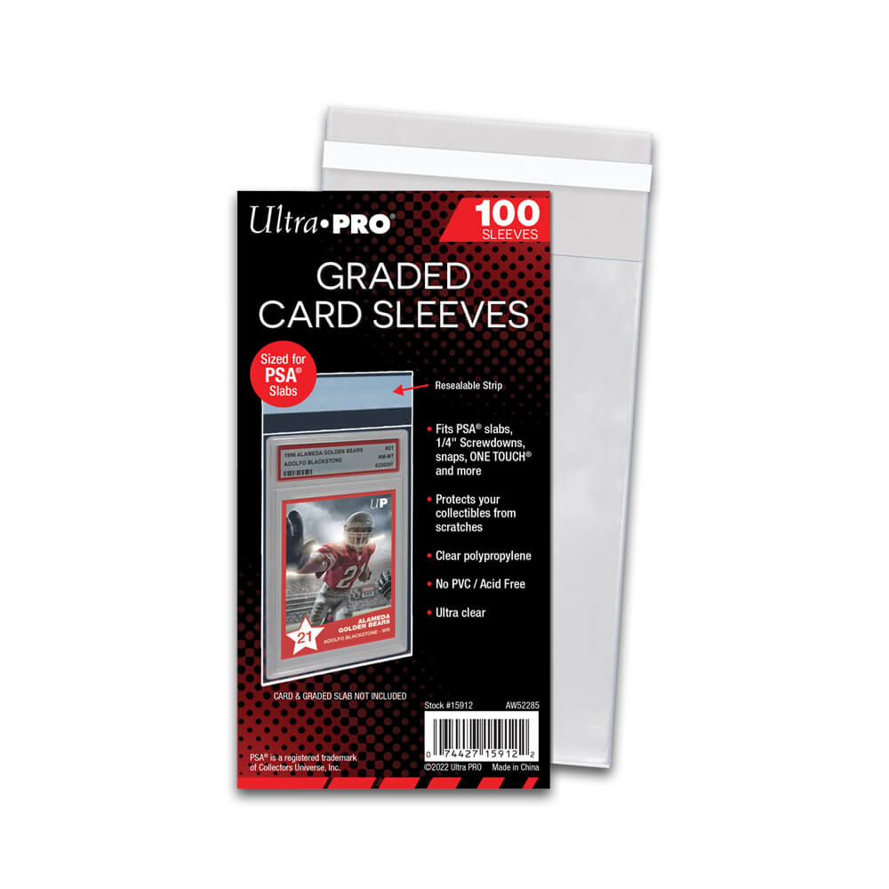 Ultra Pro Sleeves Pour Cartes Gradées PSA (Paquet de 100)