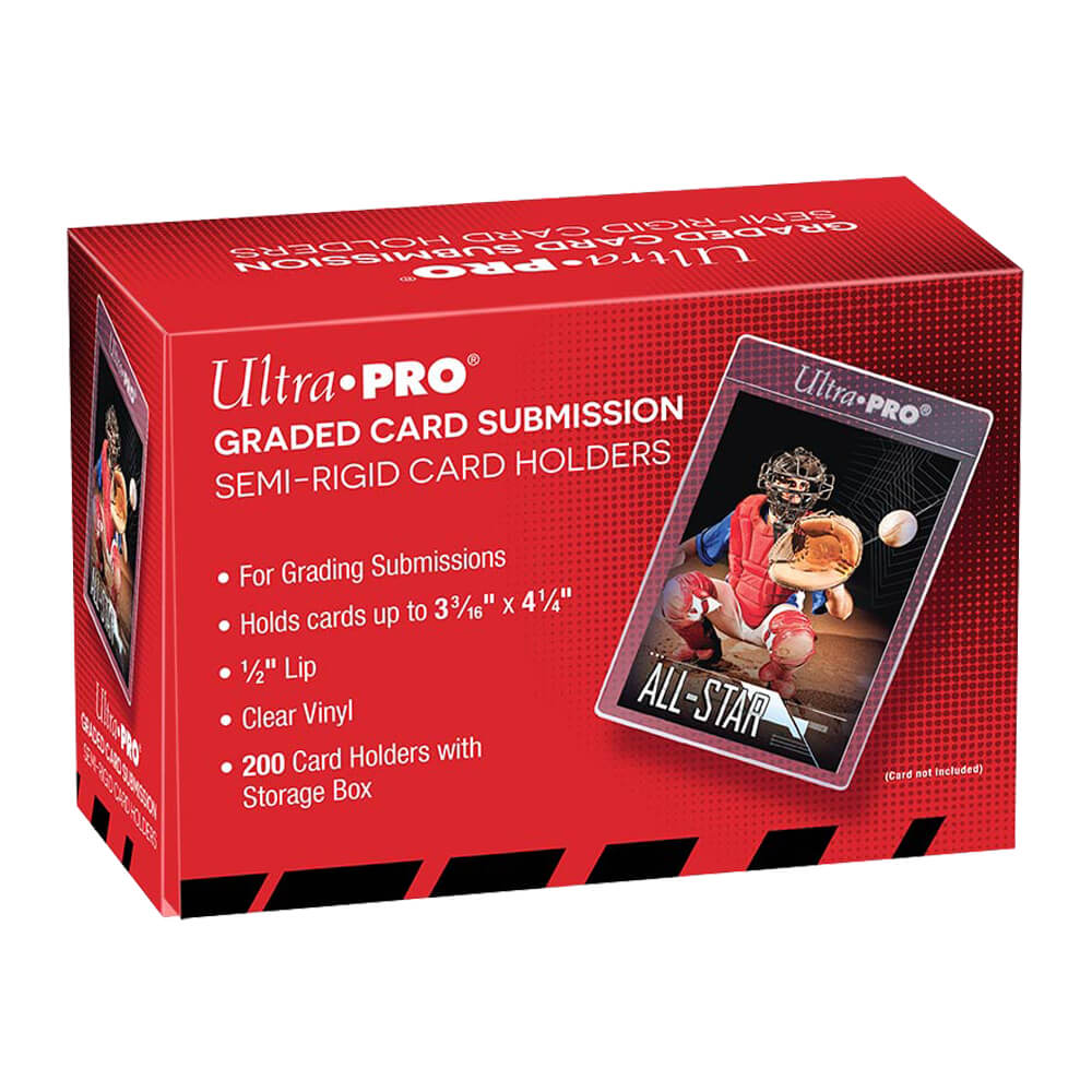 Ultra Pro semi-rigid card holder for sending graded cards (pack of 200)