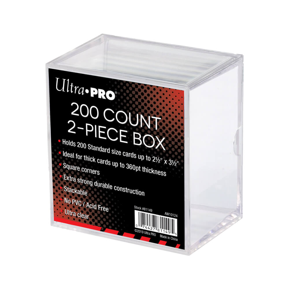 Ultra Pro Boîte de rangement pour 200 cartes