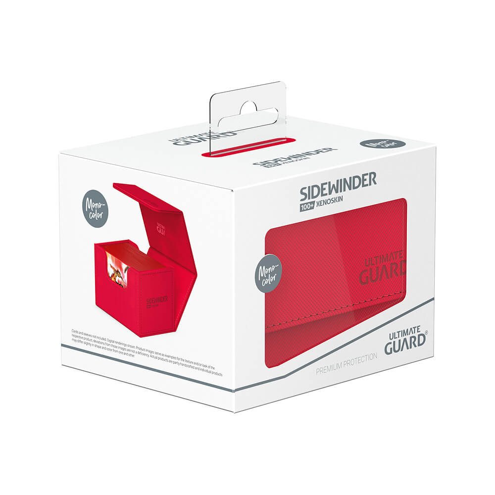 Ultimate Guard Deck Case Sidewinder Noir - 100+ - Black