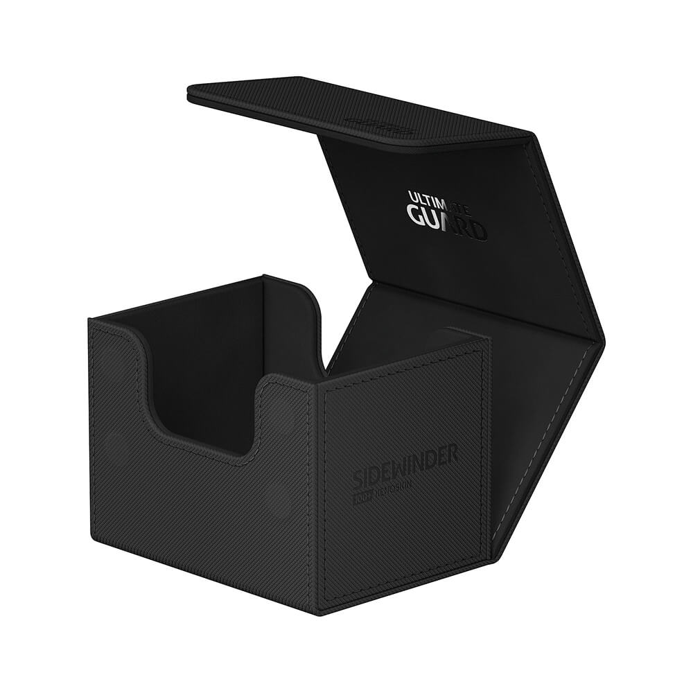 Ultimate Guard Deck Case Sidewinder Noir - 100+ - Black